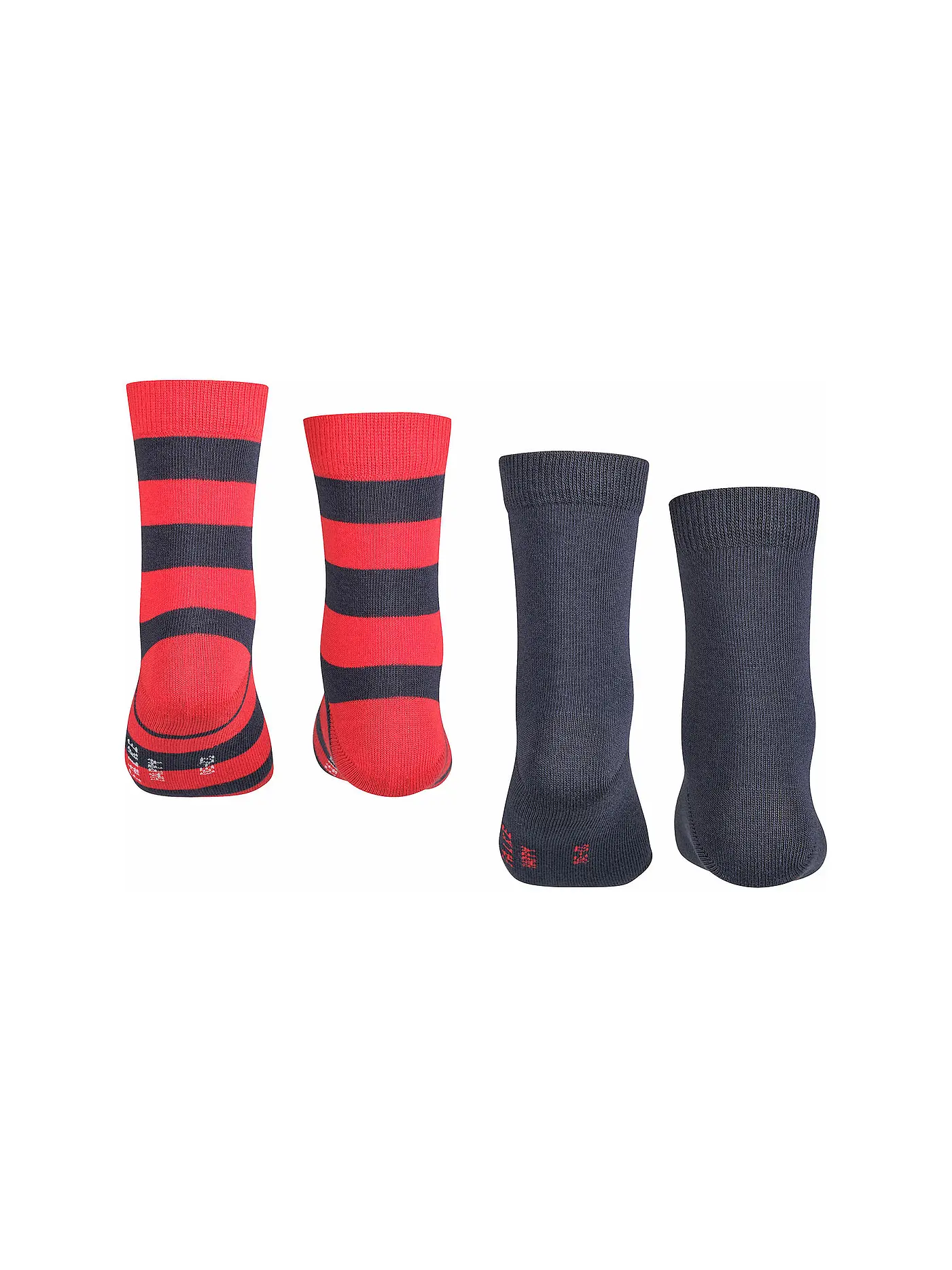 FALKE | Kinder Socken Happy Stripe 2er Pkg marine | blau